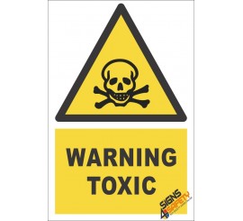 Toxic Substance Warning Sign