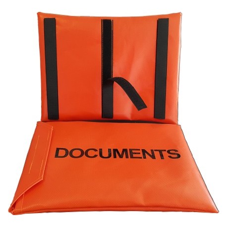 Document Bag - PVC with Velcro Attachments