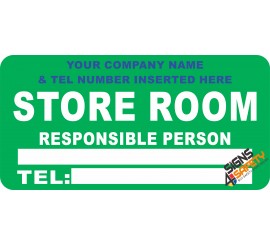 (C29) Store Room Sticker 