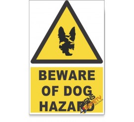 Cold Burn, Beware Hazard Descriptive Safety Sign