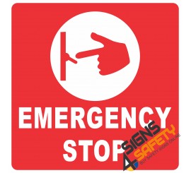 (E14) Electrical Emergency Stop Sign