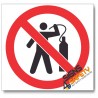 (PV11) No Air Dusting Sign