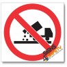 (PV13) No Dumping Sign