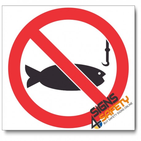 (PV25) No Fishing Sign