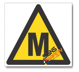 Methane Hazard Sign