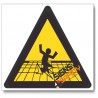Fragile Surface Hazard Sign
