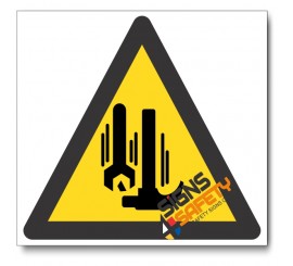 Workers Overhead Hazard Sign