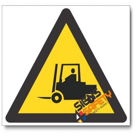 Forklift Hazard Sign