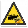 Confined Gasses Hazard Sign