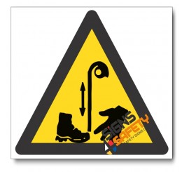 Beware Of Pulley Hazard Sign