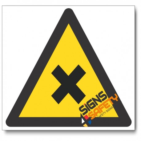 Restricted Hazard Sign