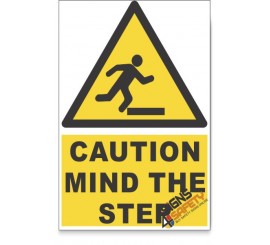 Caution Mind The Step Sign