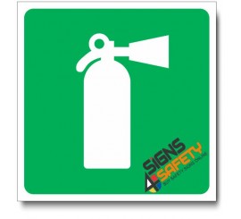 (IN117) Fire Extinguisher Sign