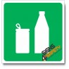 (IN120) Drinking Area Sign
