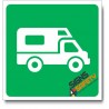 (IN129) Motor Home Sign