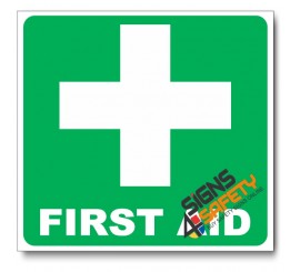 (GA1B) First Aid Equipment Sign
