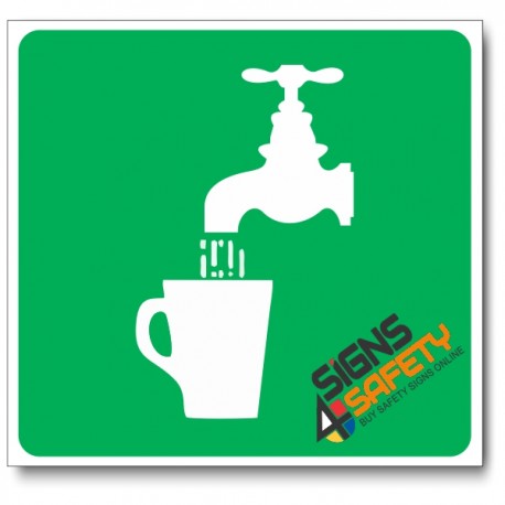 (GA6) Drinking Water Sign