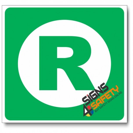 (GA12) Refuge Chamber Sign