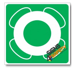 (GA30) Life Bouy Sign