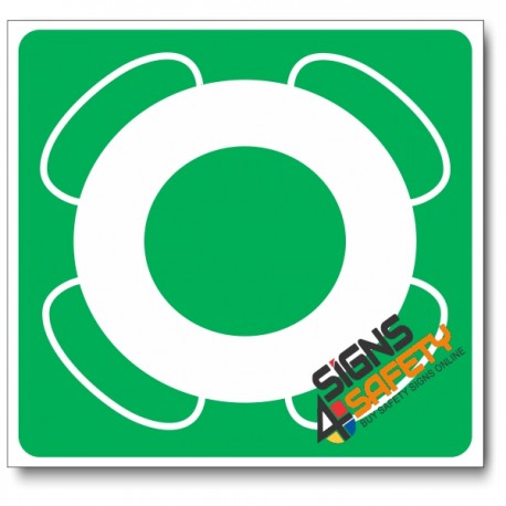 (GA30) Life Bouy Sign