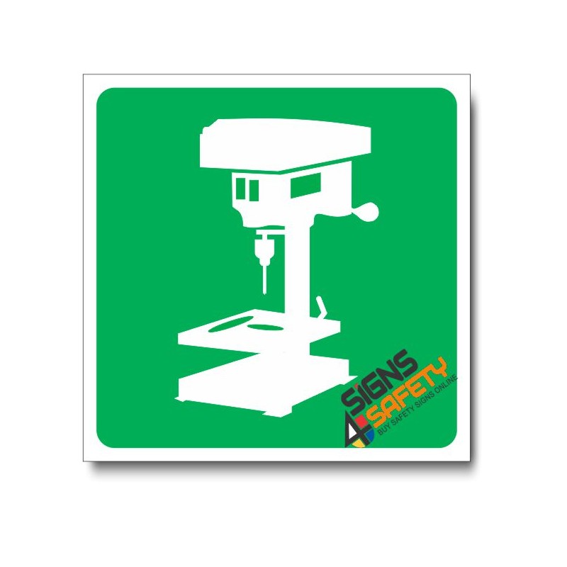 Nosa / SABS (IN2) Bench Drill Sign, General Information Safety Signs
