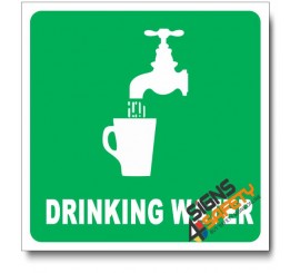 (IN4) Drinking Water Sign