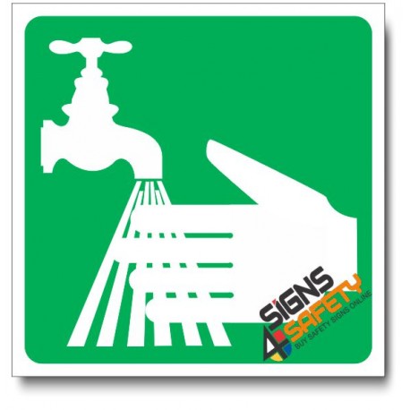 (IN5) Hand Wash Sign