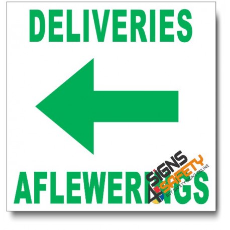 (IN14) Deliveries Left Sign