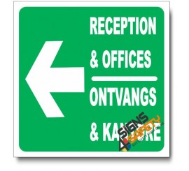 (IN19) Reception & Offices Left Sign