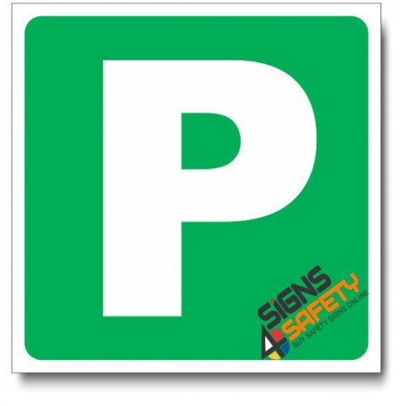 (IN41) Parking Area Sign