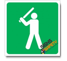 (IN58) Baseball Sign