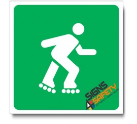 (IN61) Incline Scatting Sign