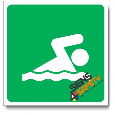 (IN69) Swimming Sign