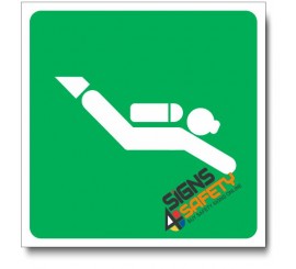 (IN70) Scuba Diving Sign