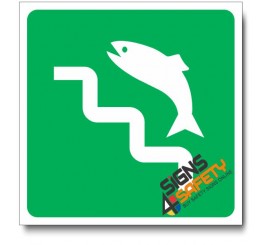 (IN75) Surf Fishing Sign
