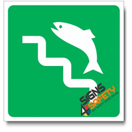 (IN75) Surf Fishing Sign