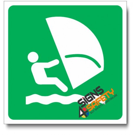 (IN80) Wind Surfing Sign
