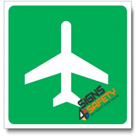 (IN86) Airport Sign