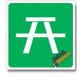 (IN94) Picnic Sign