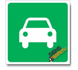 (IN105) Vehicles Sign