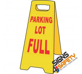 (A-F17) Parking Lot Full - Floor Stand