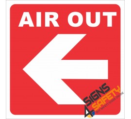 (G11) Air Out Sign