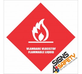 (G18) Flammable Liquids Sign