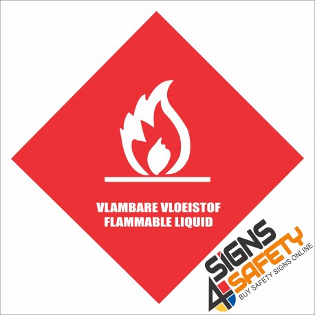 (G18) Flammable Liquids Sign