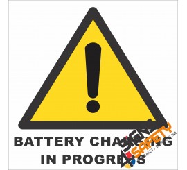 (G21) Battery Charging In Progress Sign