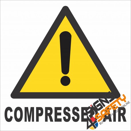 (G22) Compressed Air Sign