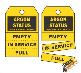 (GT3) Argon Status Safety Tag