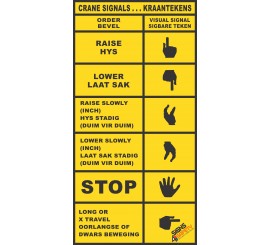 (FM46) Crane Signal Sticker