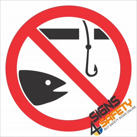 (PR7) No Fishing Sign